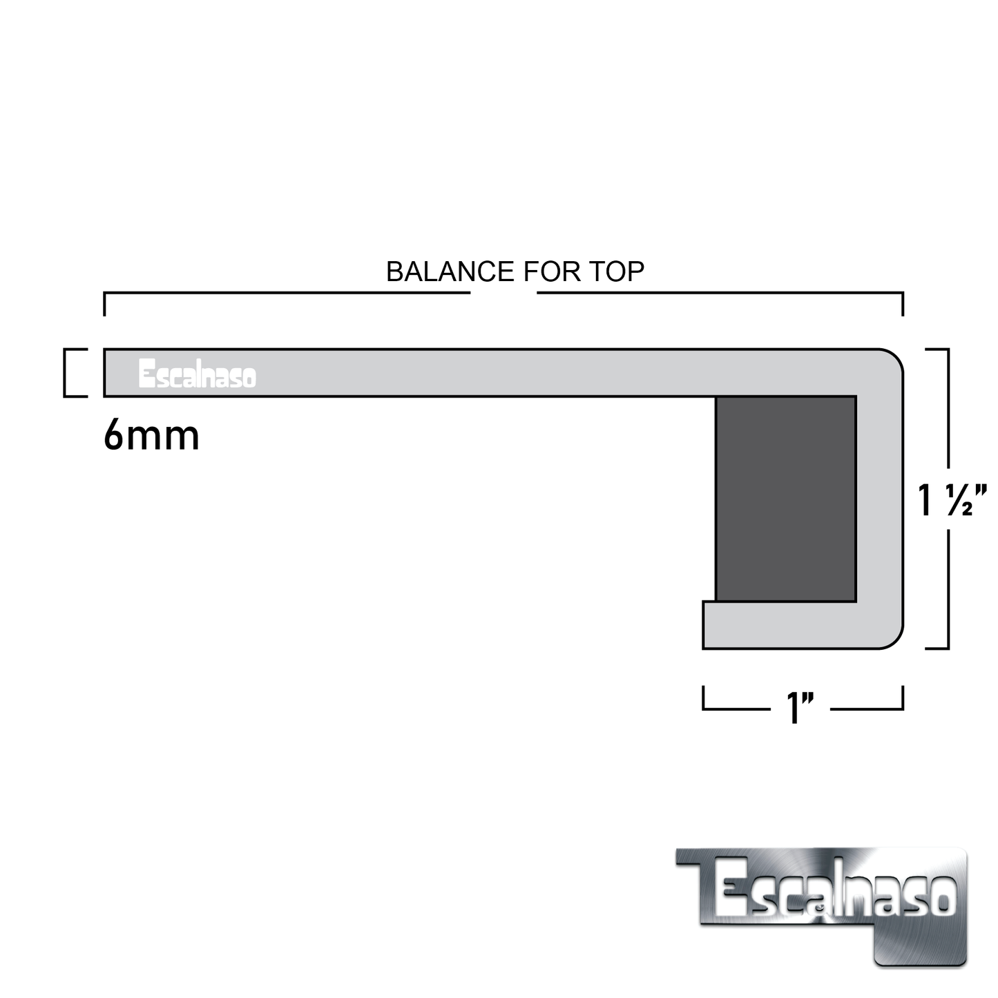 (54710) LOOSE LAY FABRICATED NOSINGS