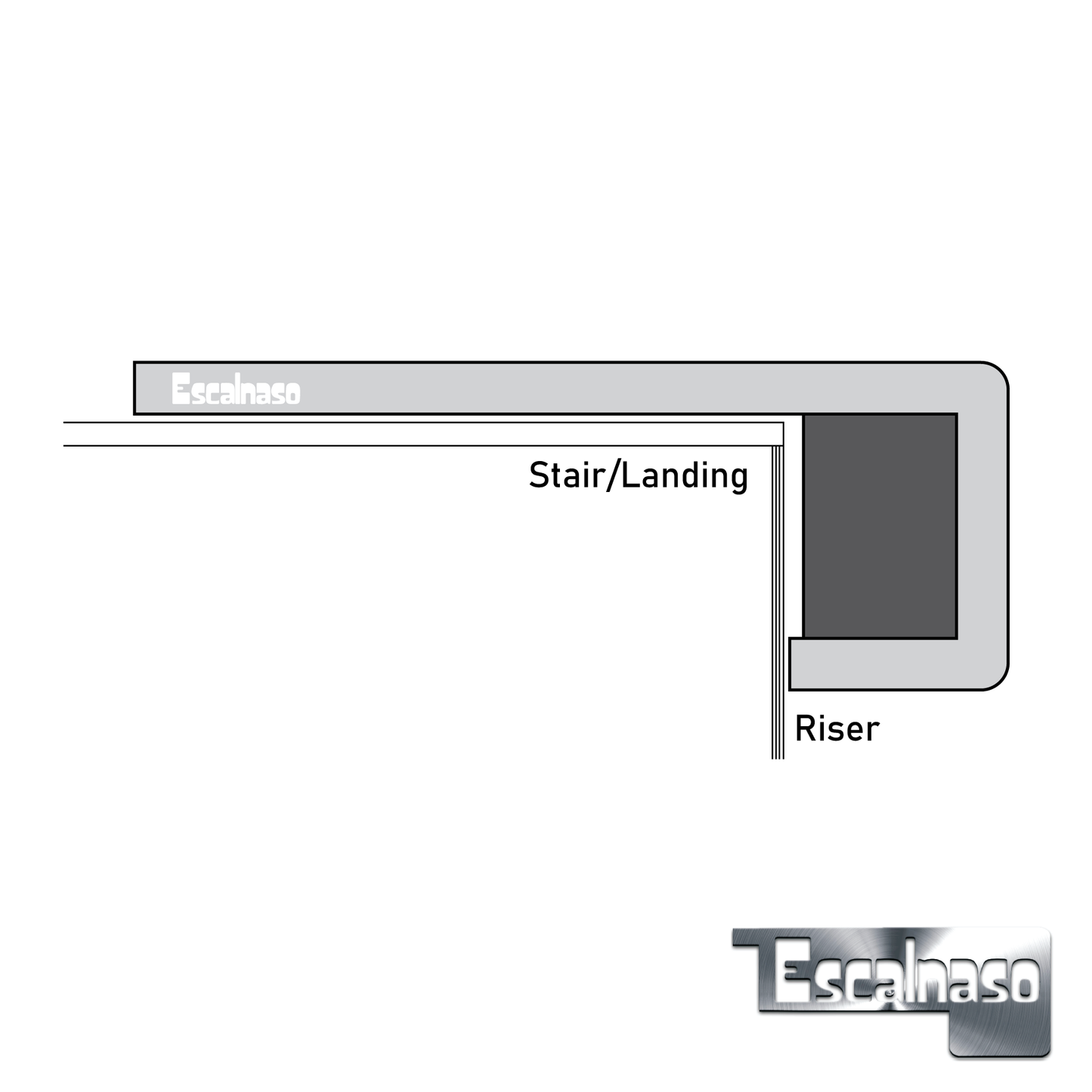 (54710) LOOSE LAY FABRICATED NOSINGS